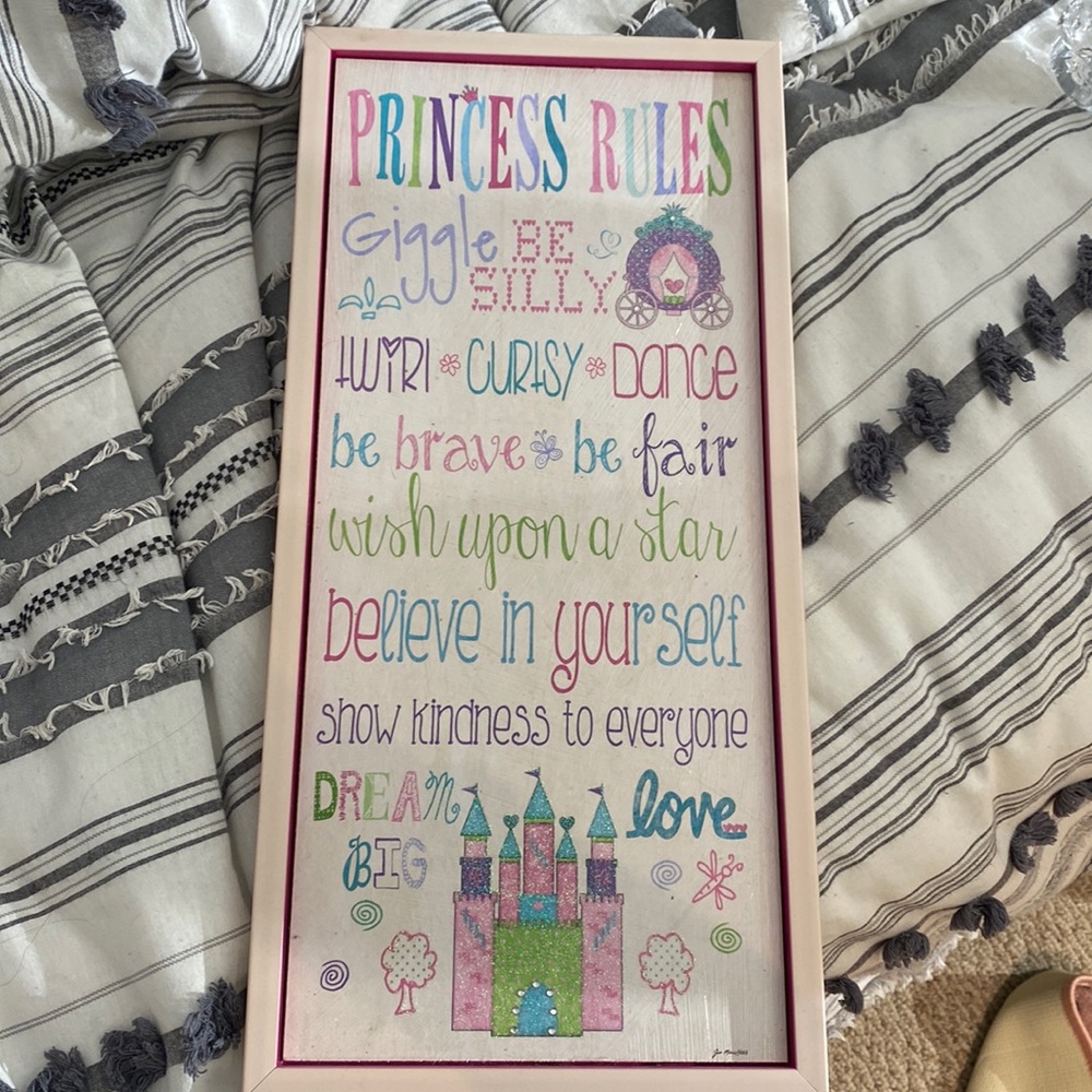 Princess wall decor